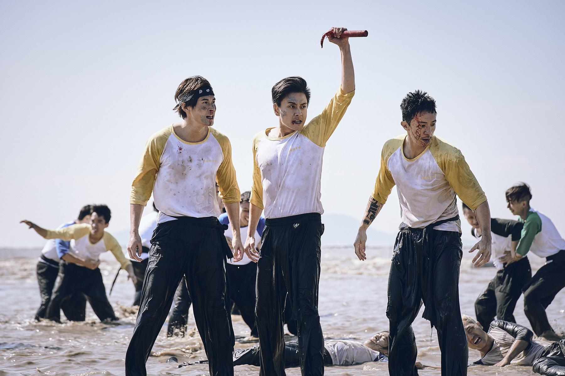 紮職2｜黃宗澤與張繼聰陳家樂「有難同當」首天開工捱冷上落水拍打鬥戲