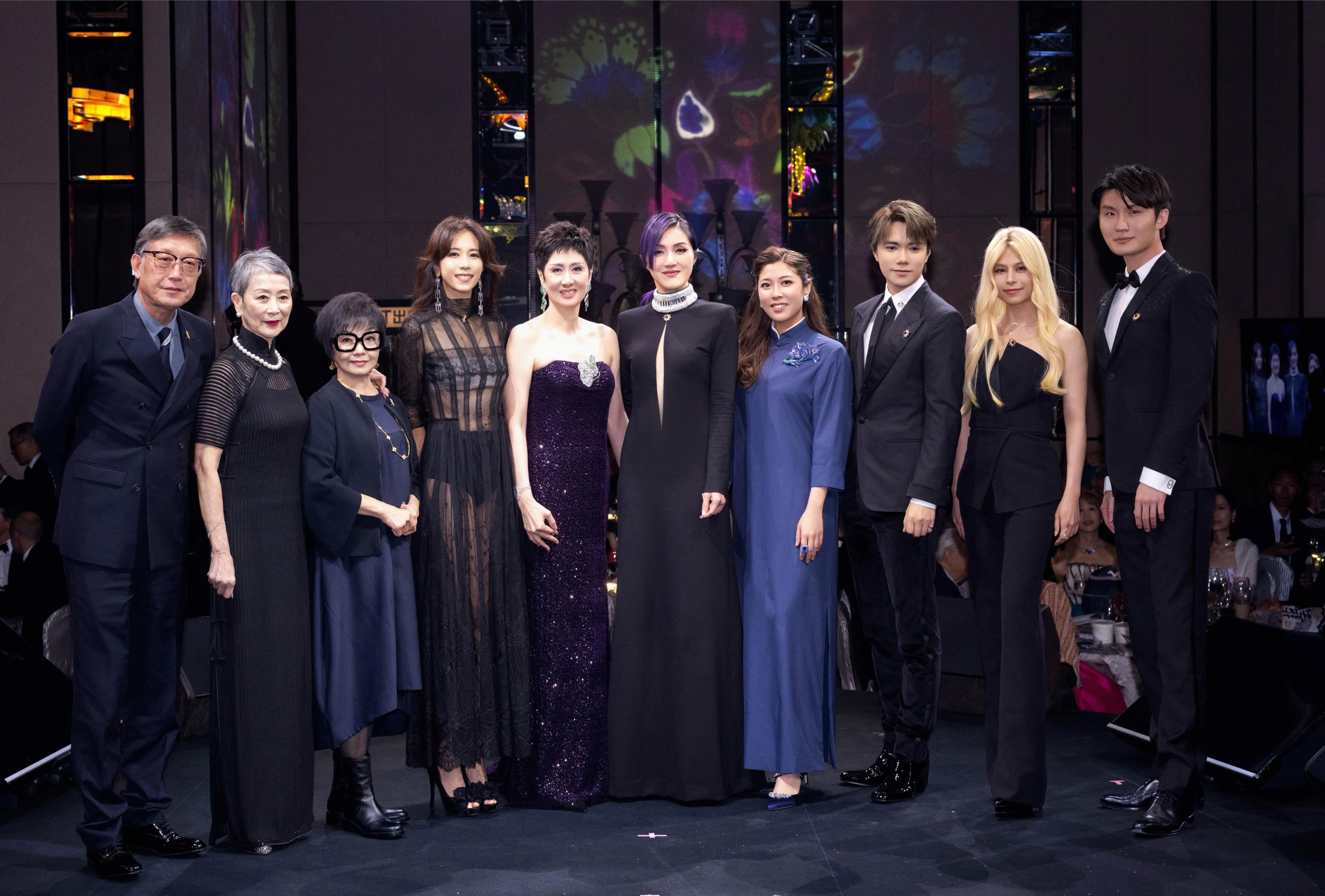 陳寶珠梅雪詩驚喜現身慈善ball 莫文蔚張敬軒表演助興