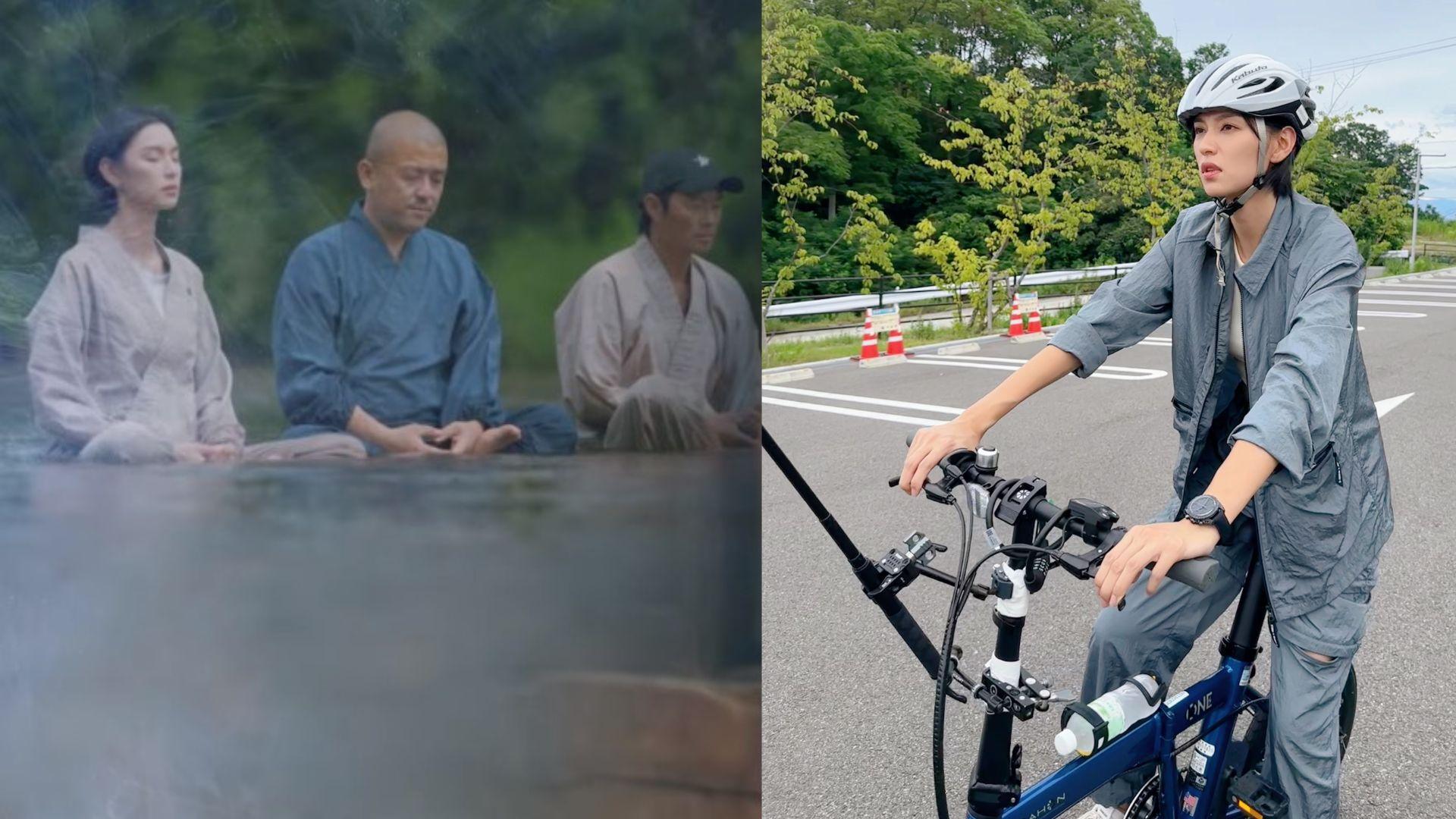 王丹妮首次拍旅遊綜藝 遊四國挑戰水中坐禪治癒心靈