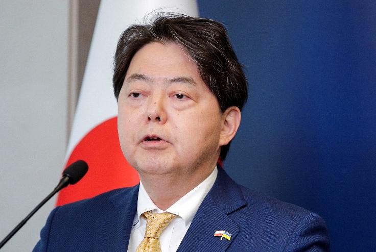 日本外務大臣林芳正。(資料圖片)