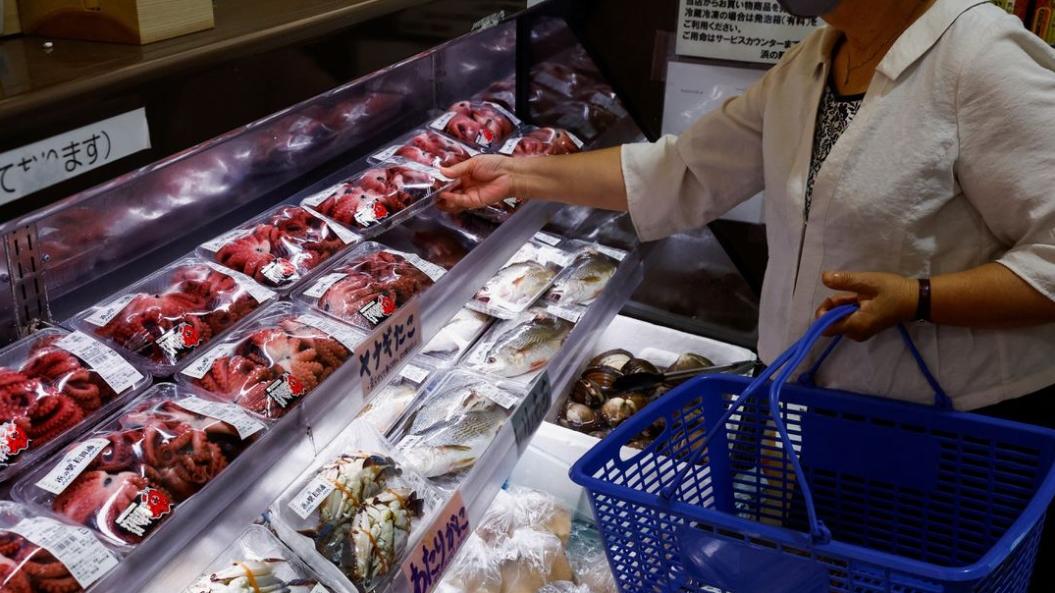 圖為產自福島的水產品。(資料圖片)