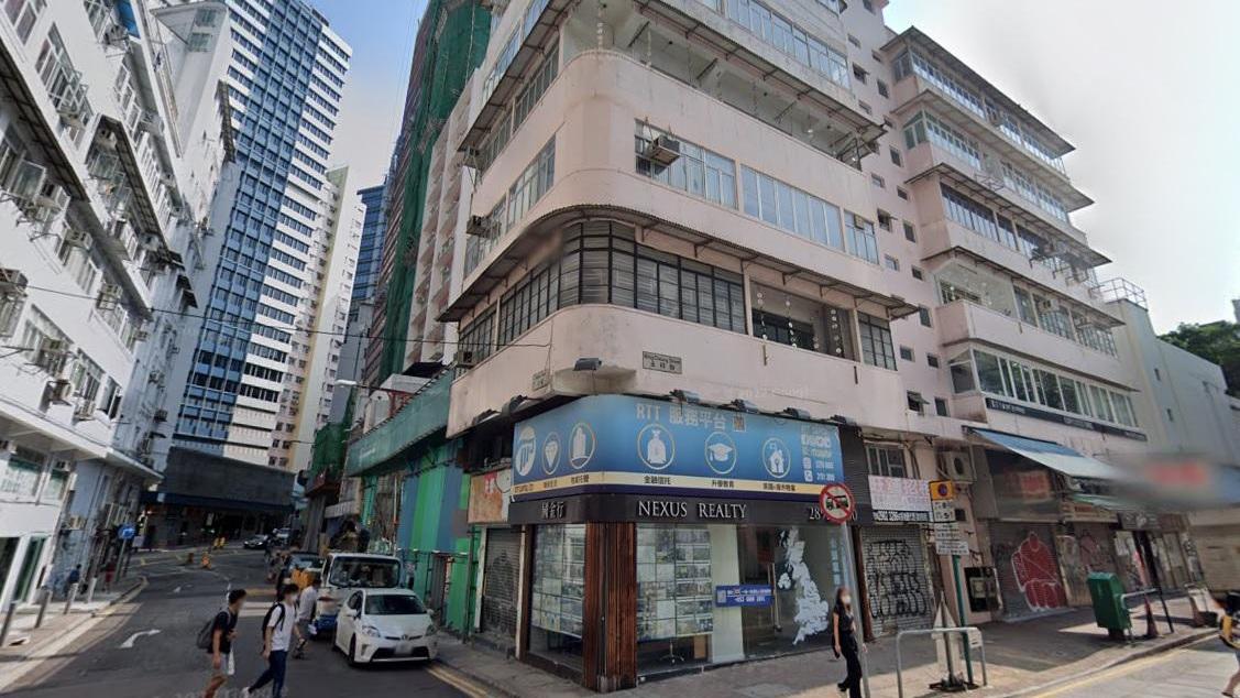 恒地今年初以底價3億元統一業權的灣仔活道13至21號及永祥街22至30號舊樓項目，獲屋宇署批准興建一幢27層高商住物業。(資料圖片)