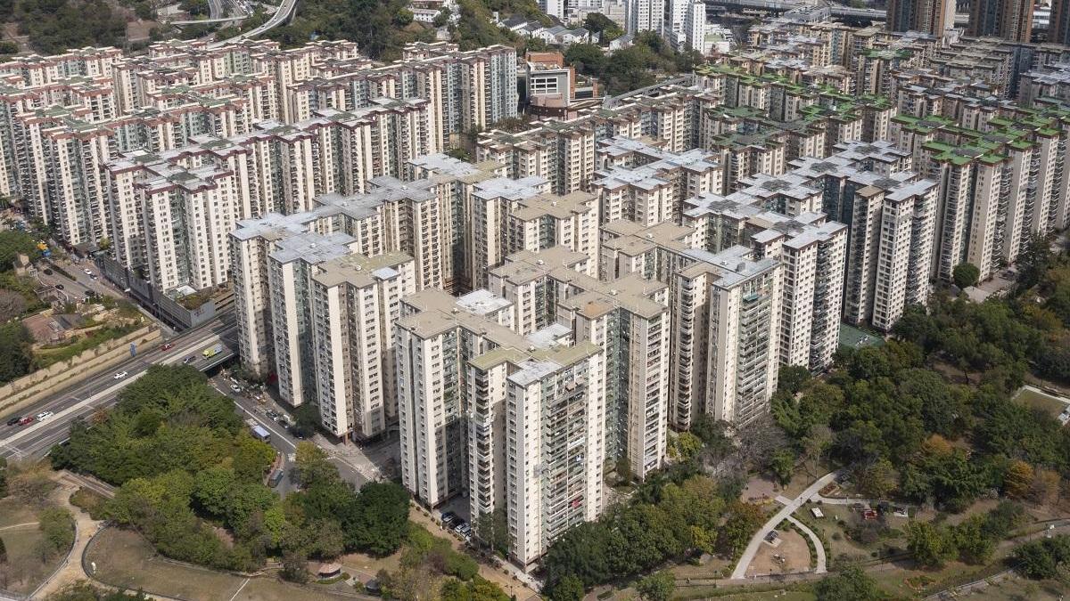 高息壓力下，二手樓交投持續淡靜，十大指標屋苑的交投量亦停處低位水平。(資料圖片)