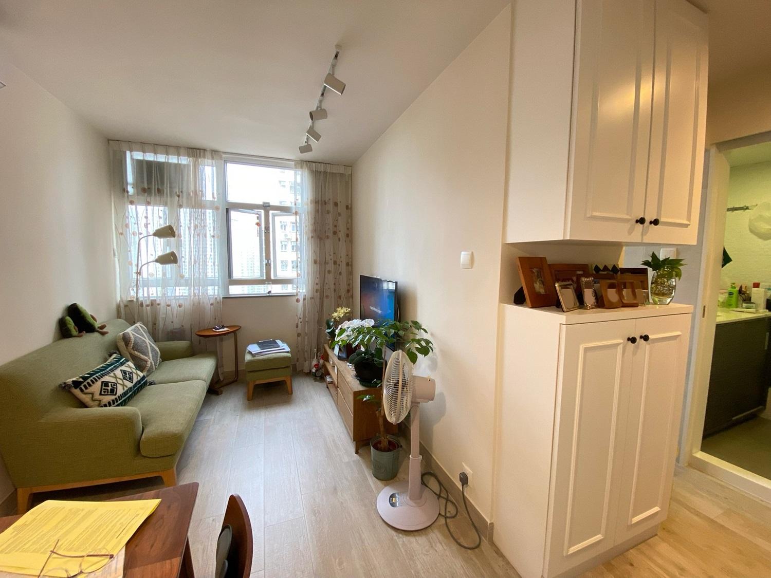 全屋裝修新淨雅緻，新買家可以節省不少裝修費。