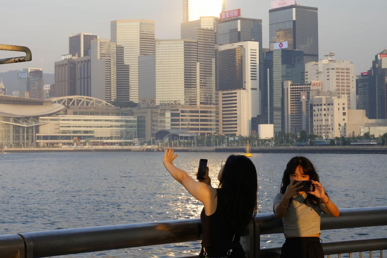 颱風海葵，一號風球現正懸掛，料今日大部分時間維持。(資料圖片)
