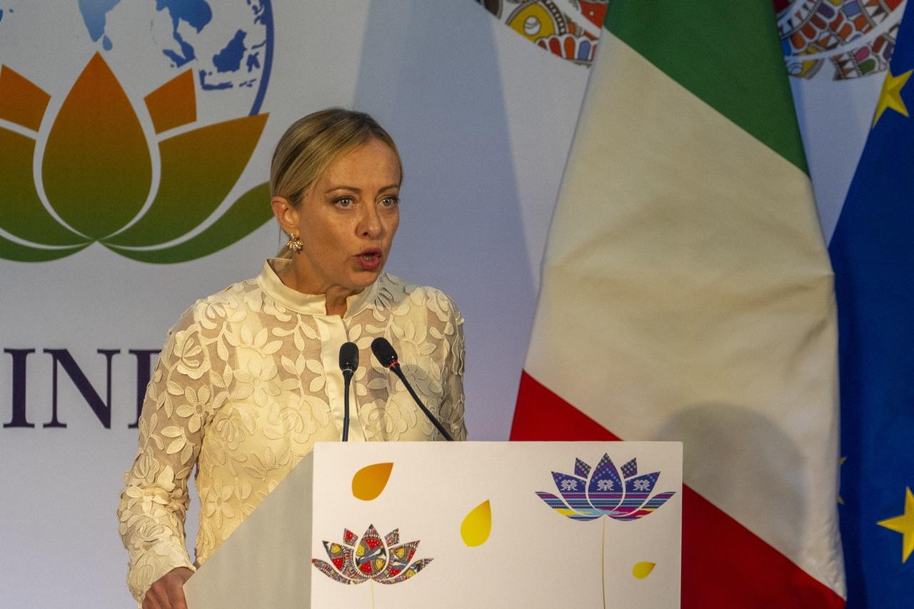 意大利總理：仍未決定是否退出一帶一路倡議。(AP)