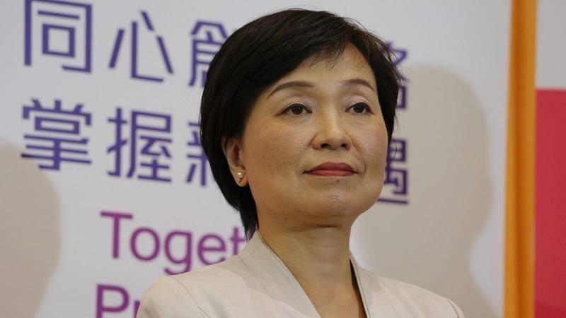 蔡若蓮指學童人數下降屬結構性問題。(資料圖片)