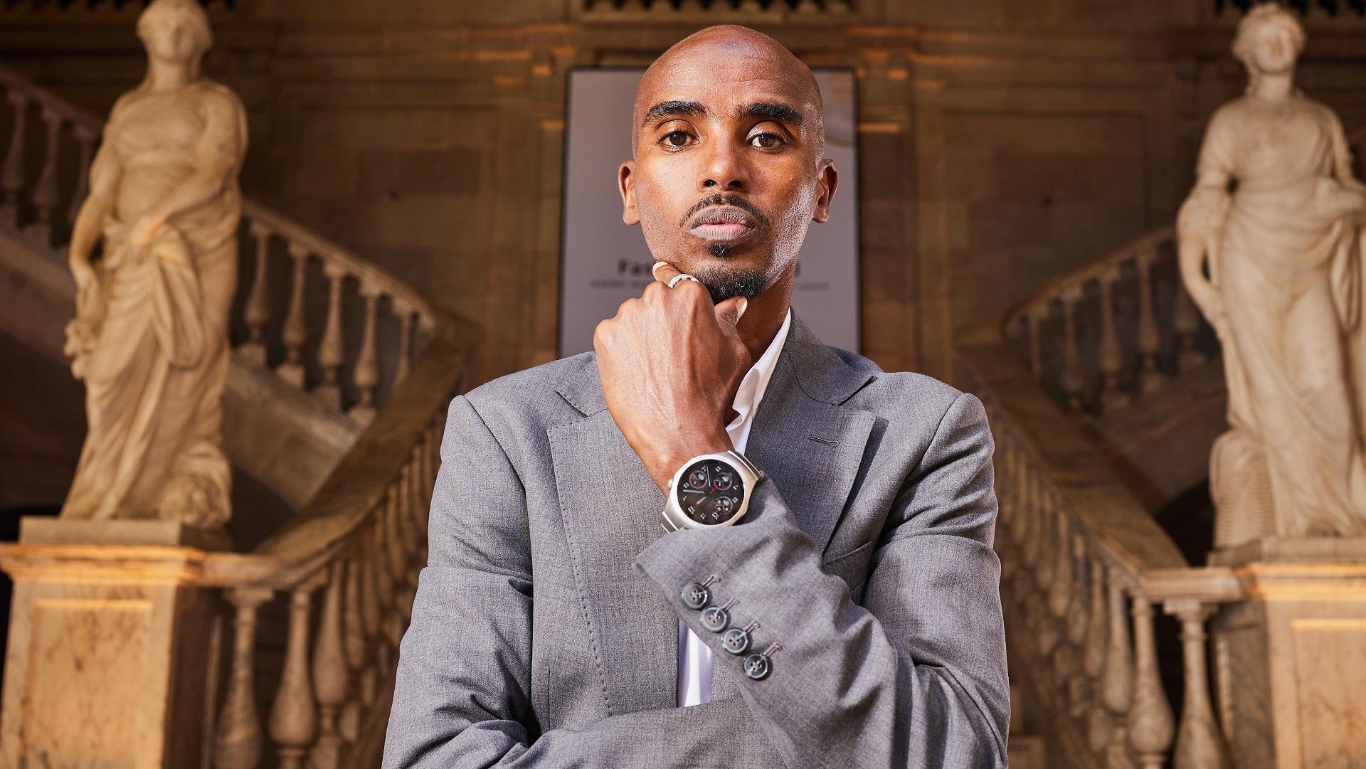 華為手錶丨奧運田徑4金得主Sir Mo Farah力撐 HUAWEI WATCH GT 4西班牙巴塞隆拿亮相