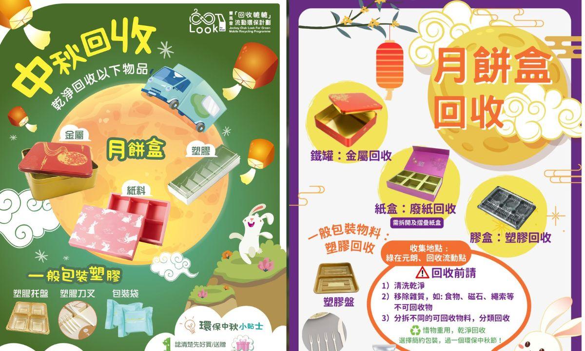 月餅回收2023｜長春社、賽馬會、綠在區區等12大月餅回收點 送$20優惠券