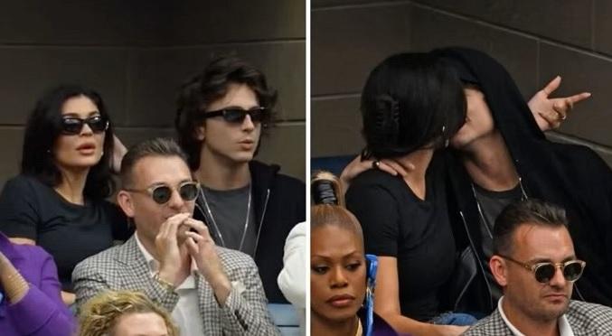 添麥菲查洛美 Kylie Jenner攬住錫睇美網