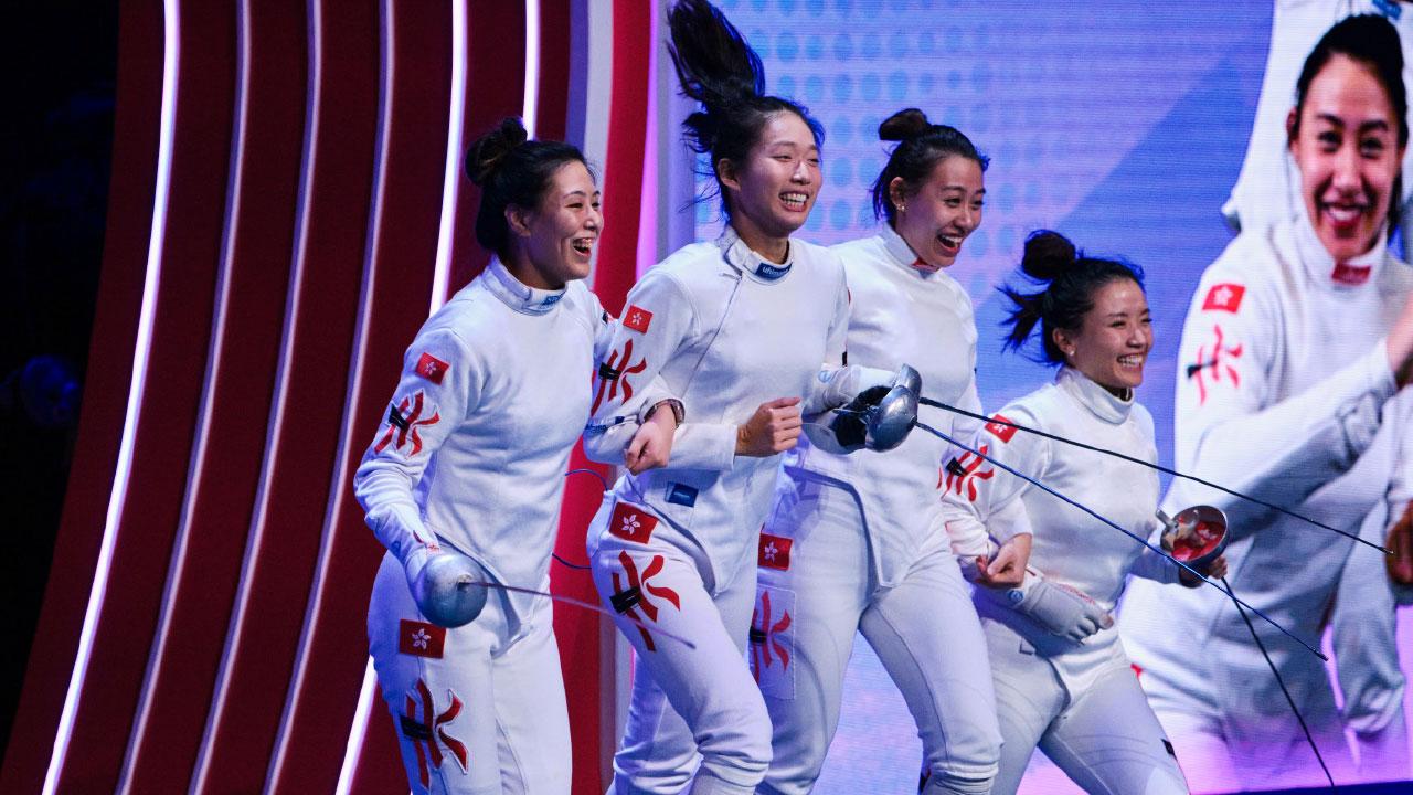 杭州亞運｜女團重劍歷史性奪銀 港足闖8強創佳績