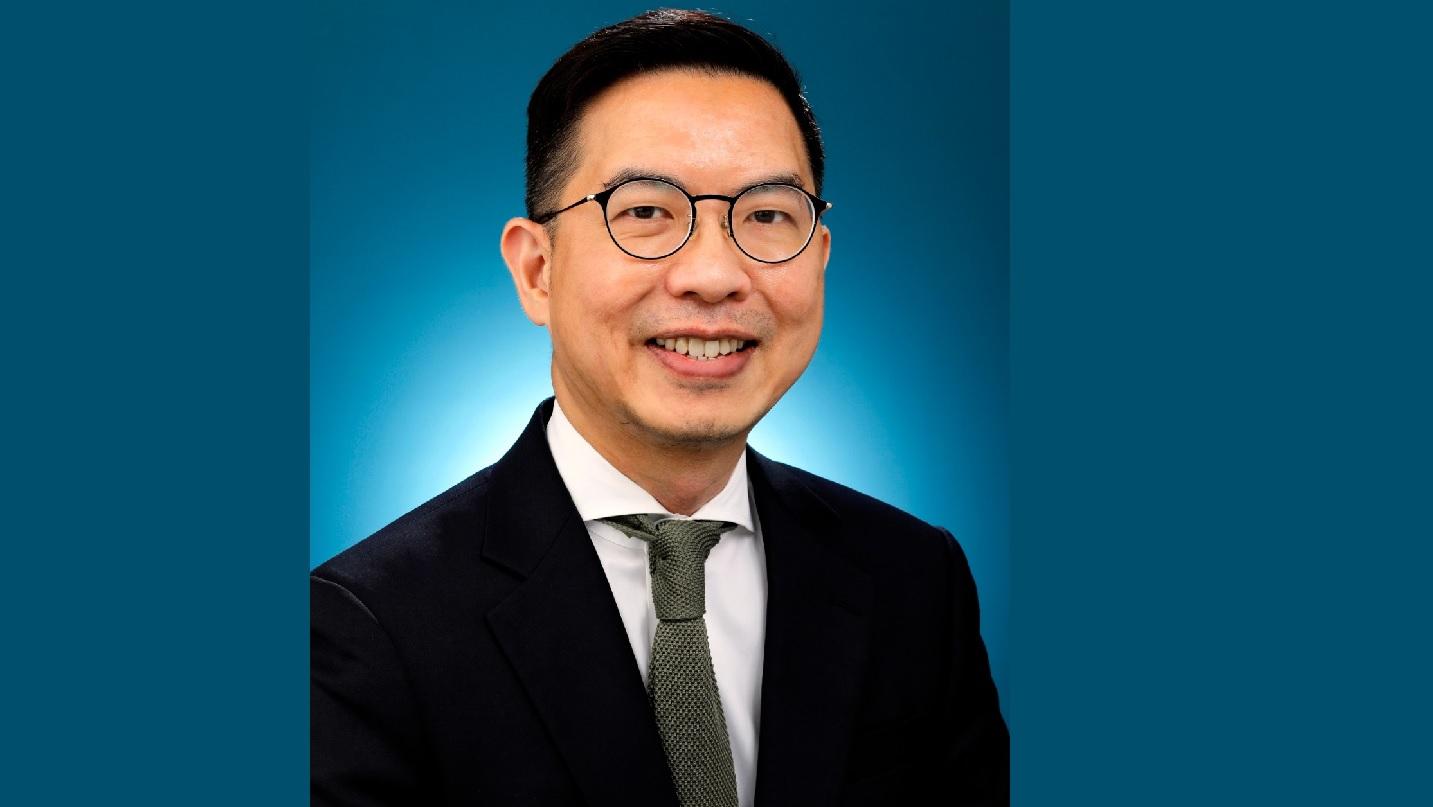 胡鉅華將接替黃智華出任黃大仙民政事務專員。(政府新聞處圖片)