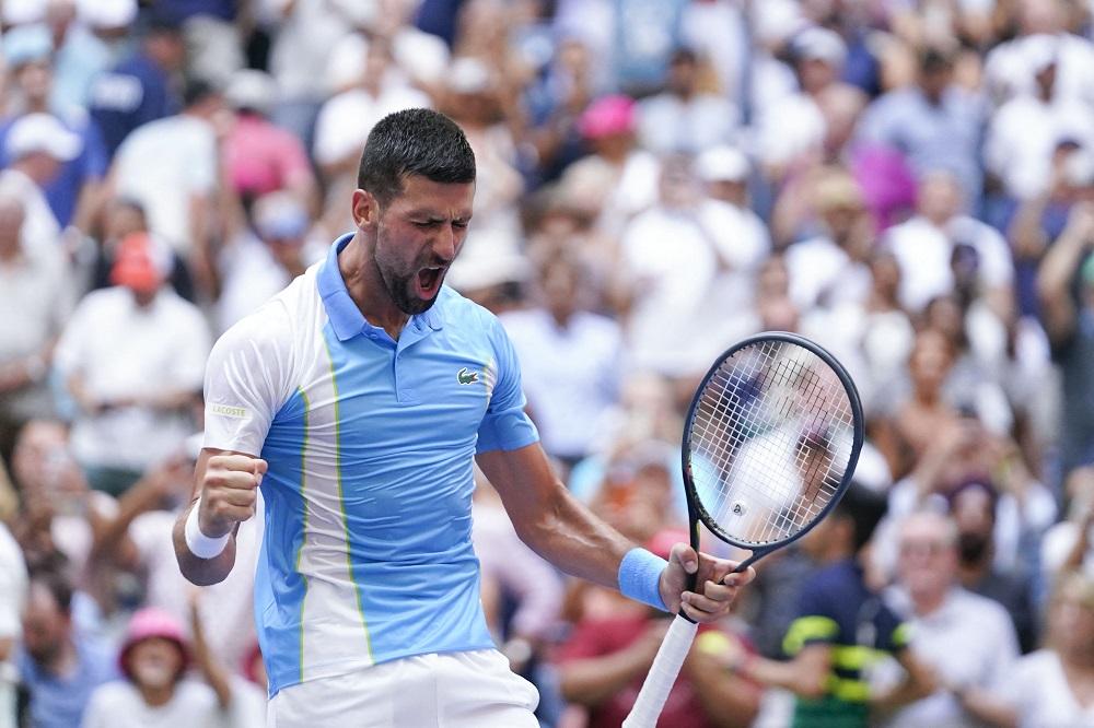 祖高域在美網晉級四強。(路透社)