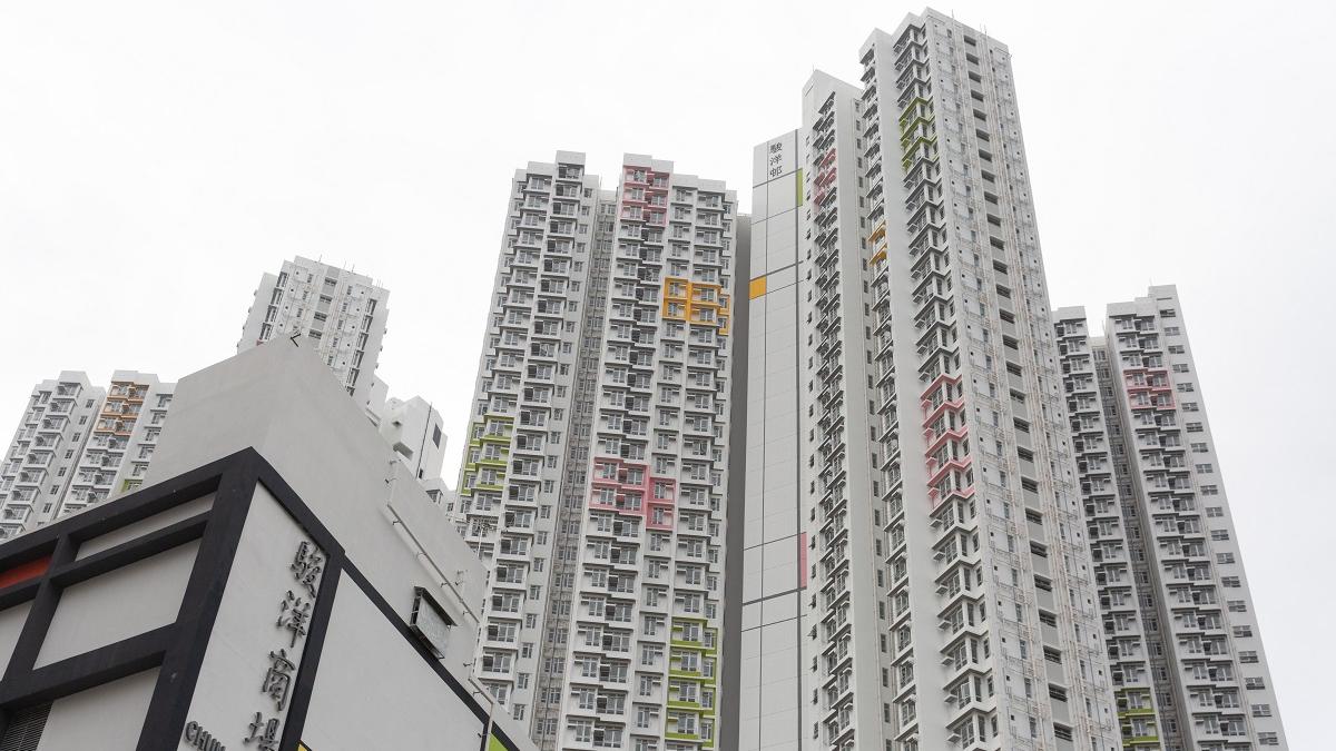 駿洋邨有女子墮樓身亡。(資料圖片)