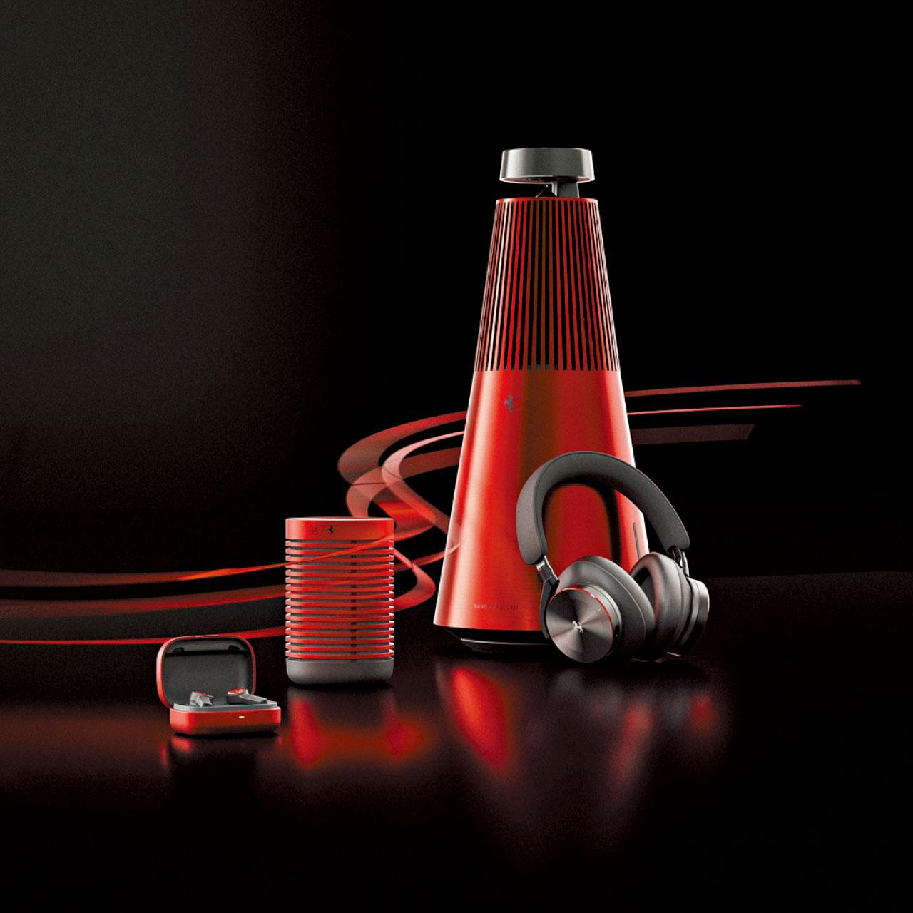 突顯超跑魅力 B&O X Ferrari聯乘音響系列