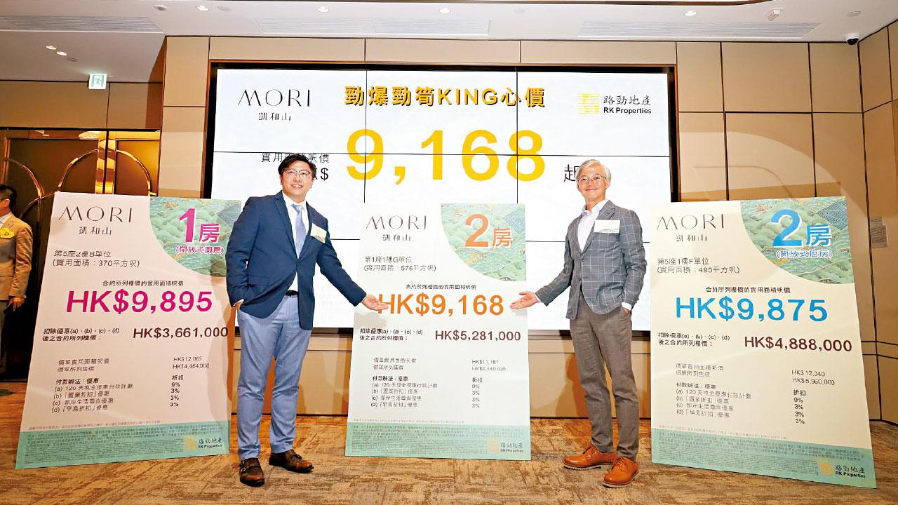 屯門新盤｜凱和山呎價低見9168元 6年最平