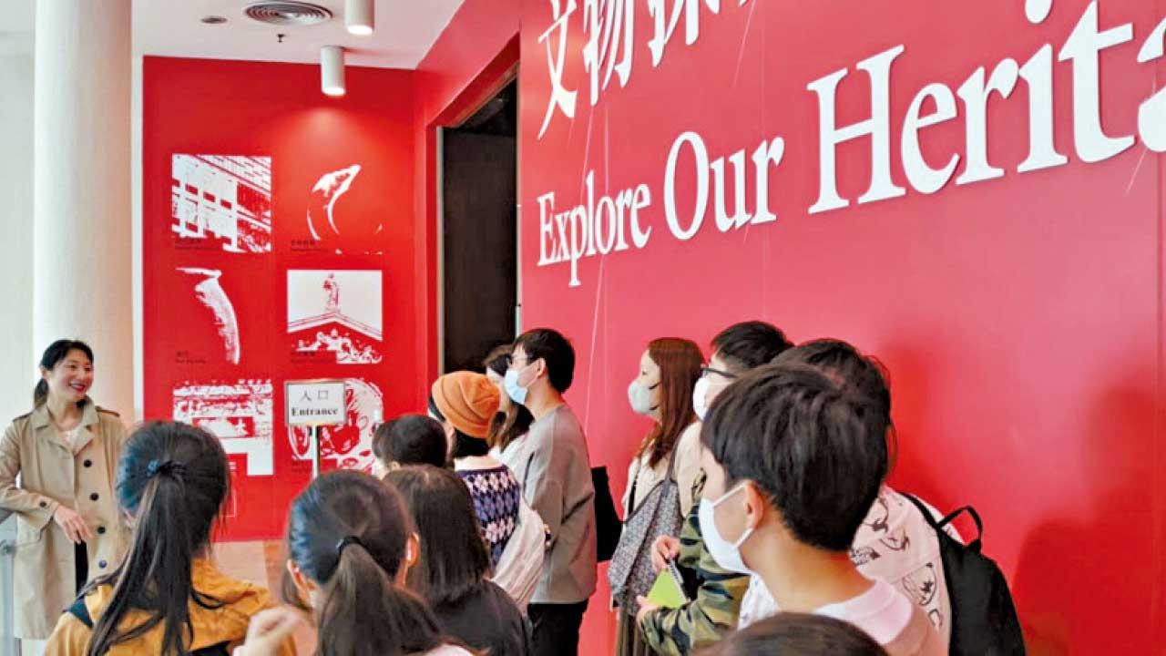 中學生來當導賞員