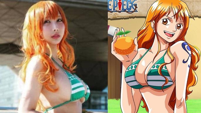《One Piece海賊王》｜日本人氣Cosplayer花咲來夢扮真人版娜美超讚
