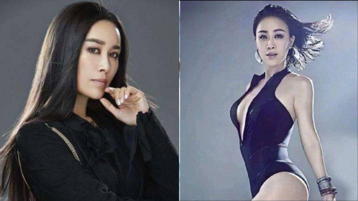 那英噴血泳照「出土」　Deep V高衩露美腿　網民：98％男生都愛