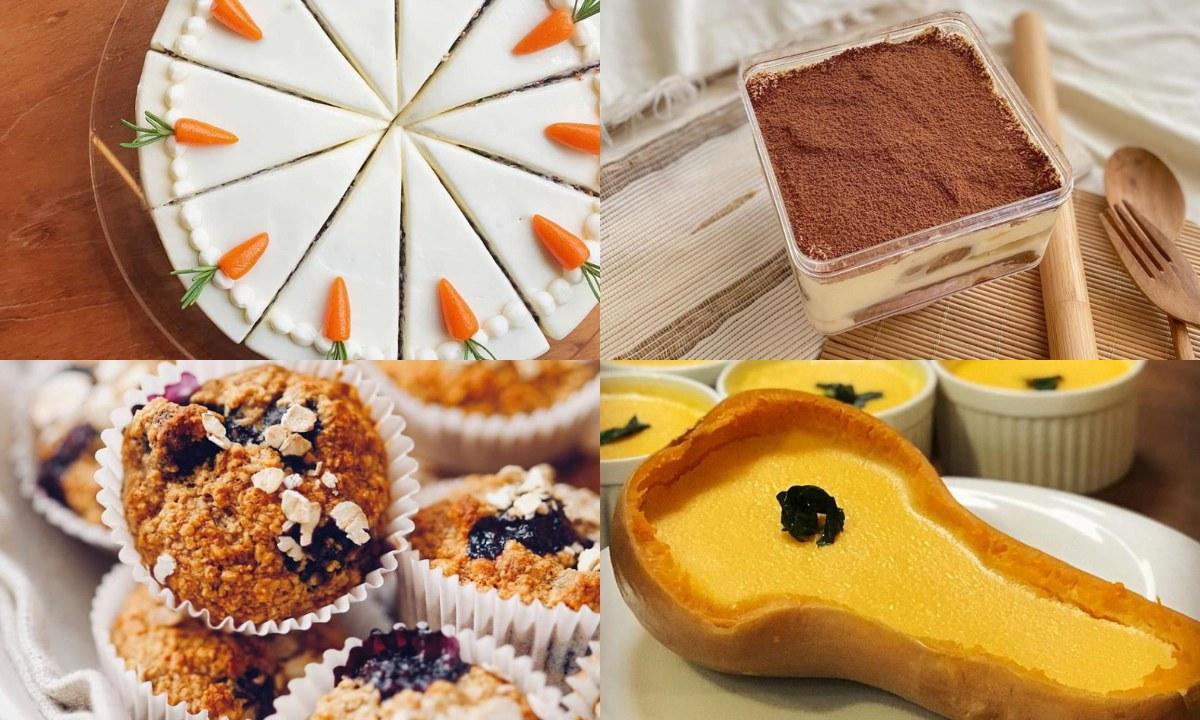 甜品食譜｜燕麥Tiramisu、香蕉鬆餅等5款無糖無油甜品推薦 減肥都食得！（am730製圖）