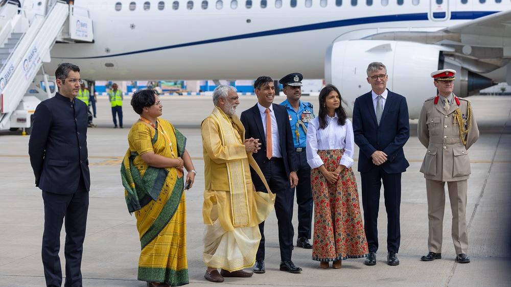 辛偉誠抵達印度。(辛偉誠X)