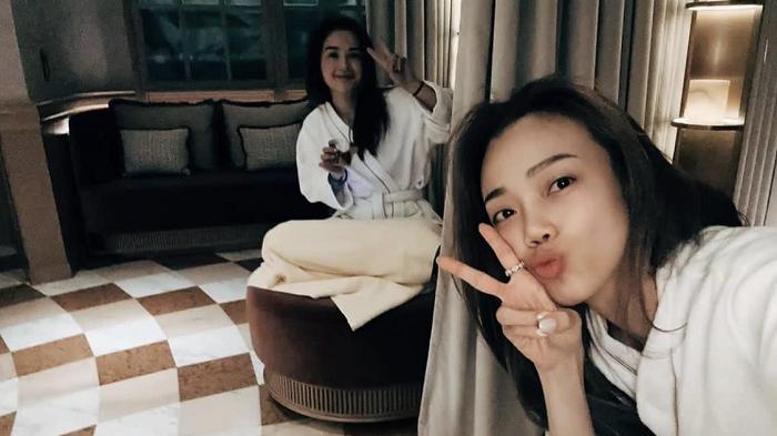 兩姐妹歎spa  容祖兒讚阿Sa識享受