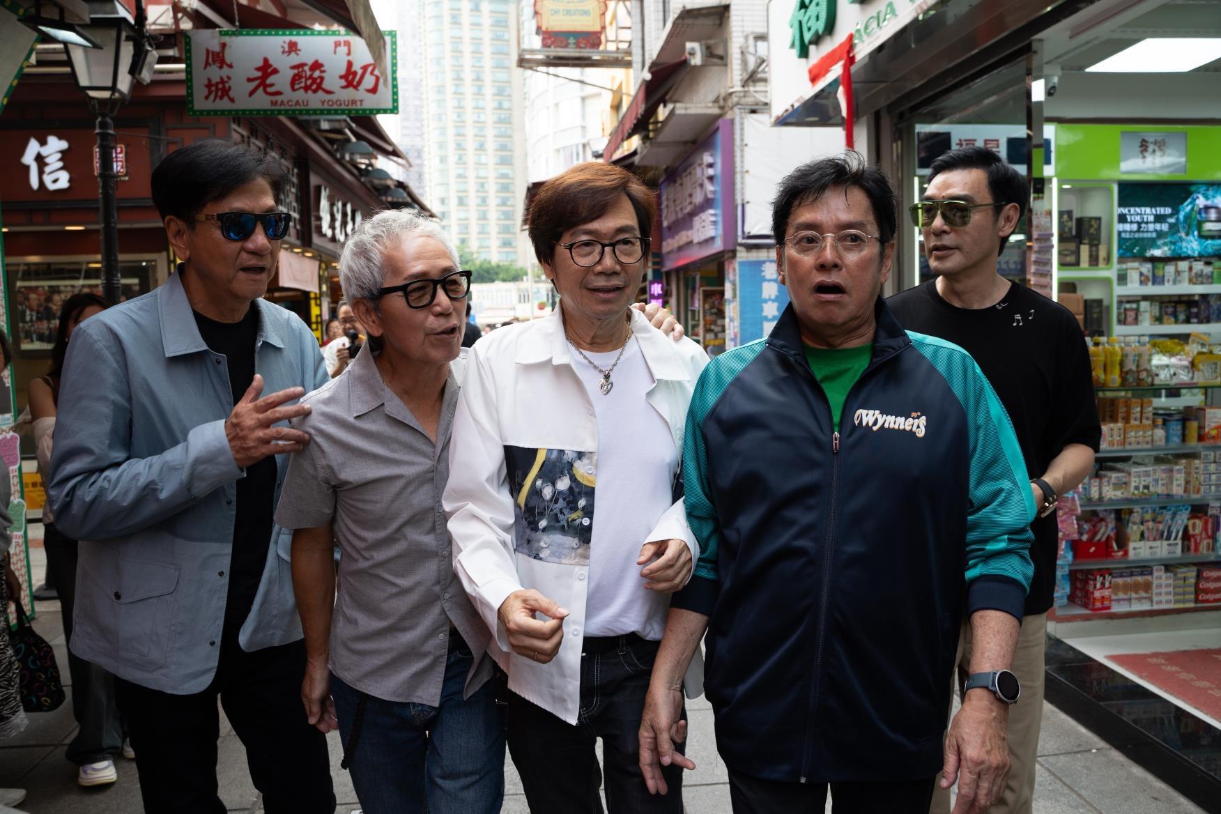  溫拿9.23舉行澳門演唱會 五虎實地視察順道一日遊惹途人起哄