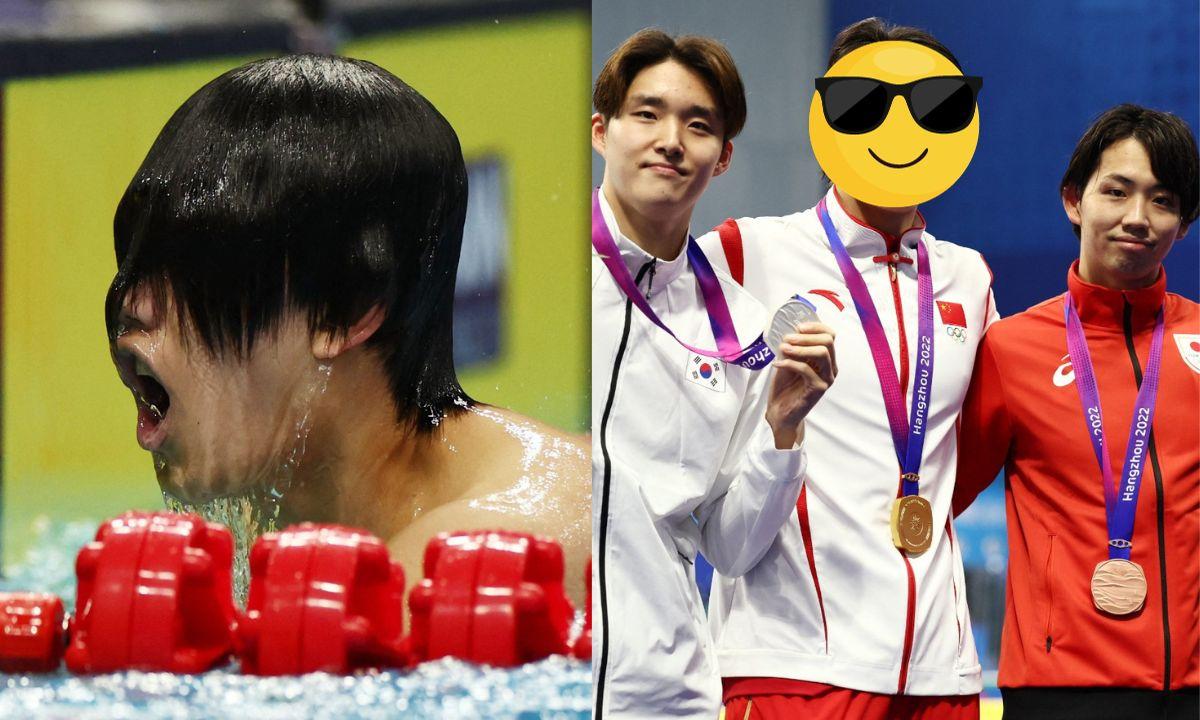 杭州亞運丨費立緯1500米自奪金　「孫楊接班人」甩泳帽意外爆紅 媽媽下令剪短頭髮(多圖)