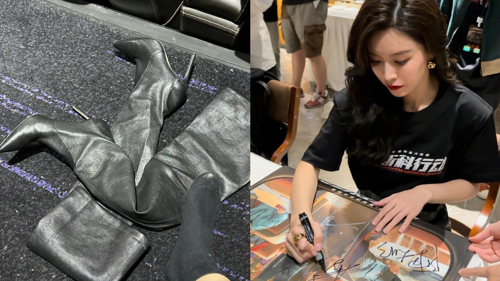 Janice Man為電影《莫斯科行動》馬不停蹄 一日逾10場謝票跑到襪穿窿