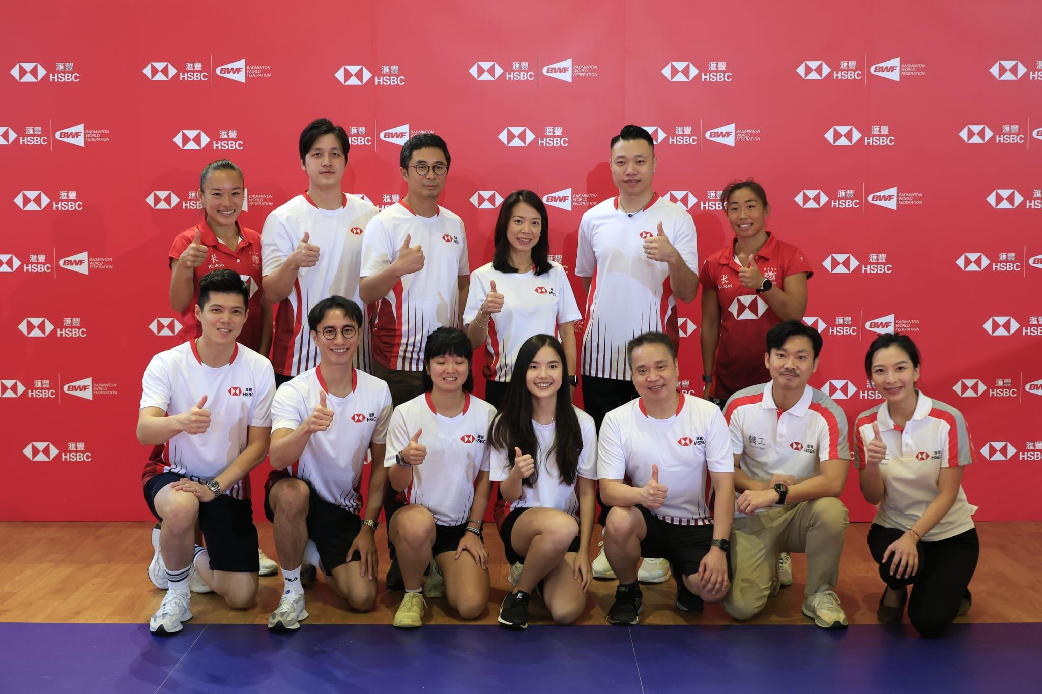 ESG｜滙豐開展「羽動全城」社區活動，冀帶動全港羽毛球熱潮。(林俊源攝)