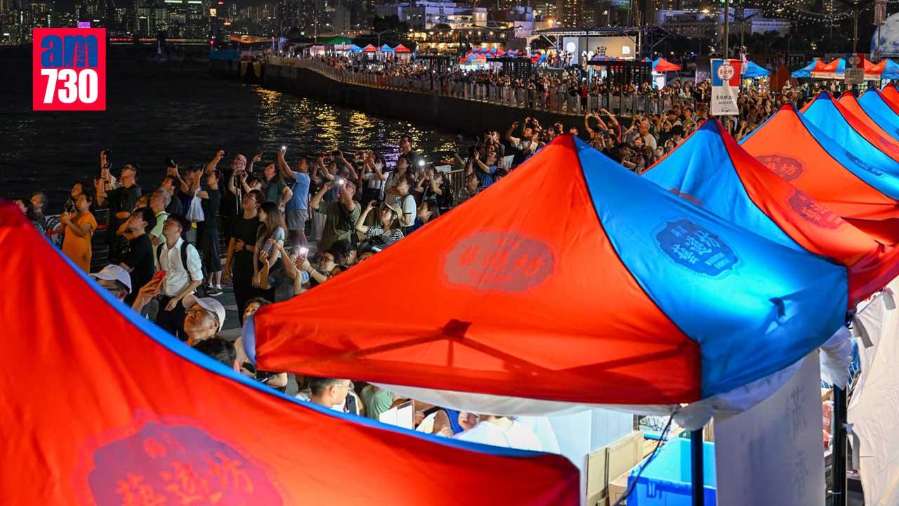 香港夜繽紛｜灣仔海濱藝遊坊一度無電 發展局：熟食區已接駁電力供應