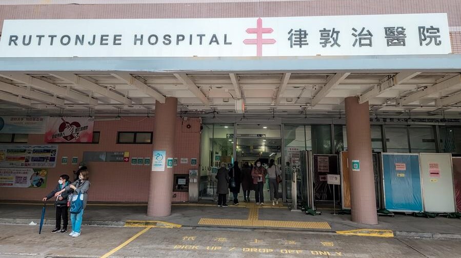 律敦治醫院。(資料圖片)