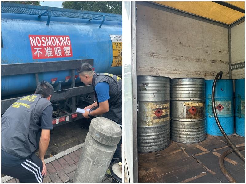 葵青5非法加油站遭搗破　檢市值32萬柴油6男女被控