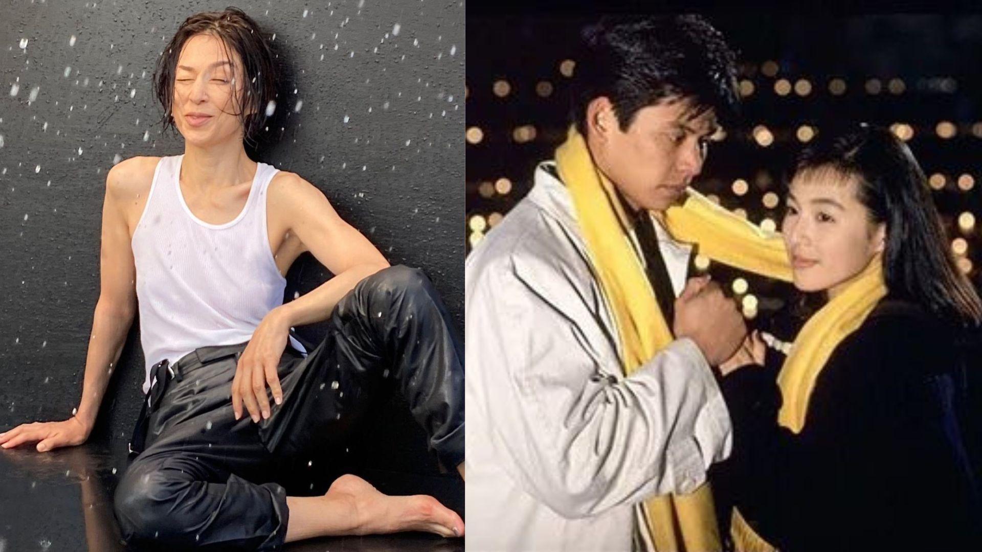 57歲鈴木保奈美脫剩背心玩濕身 不同年代日劇花旦紛紛讚好