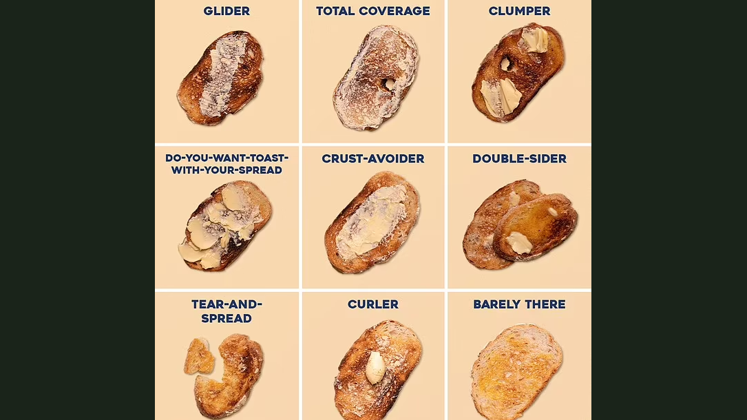 網上熱話｜心理學家揭食多士塗牛油方法 反映9種人格