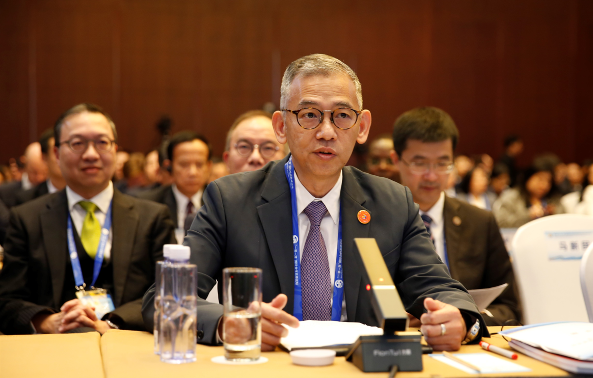 胡英明早前在北京出席第三屆「一帶一路」國際合作高峰論壇，今抵瀋陽與遼寧省監察委員會等會面。 (資料圖片)