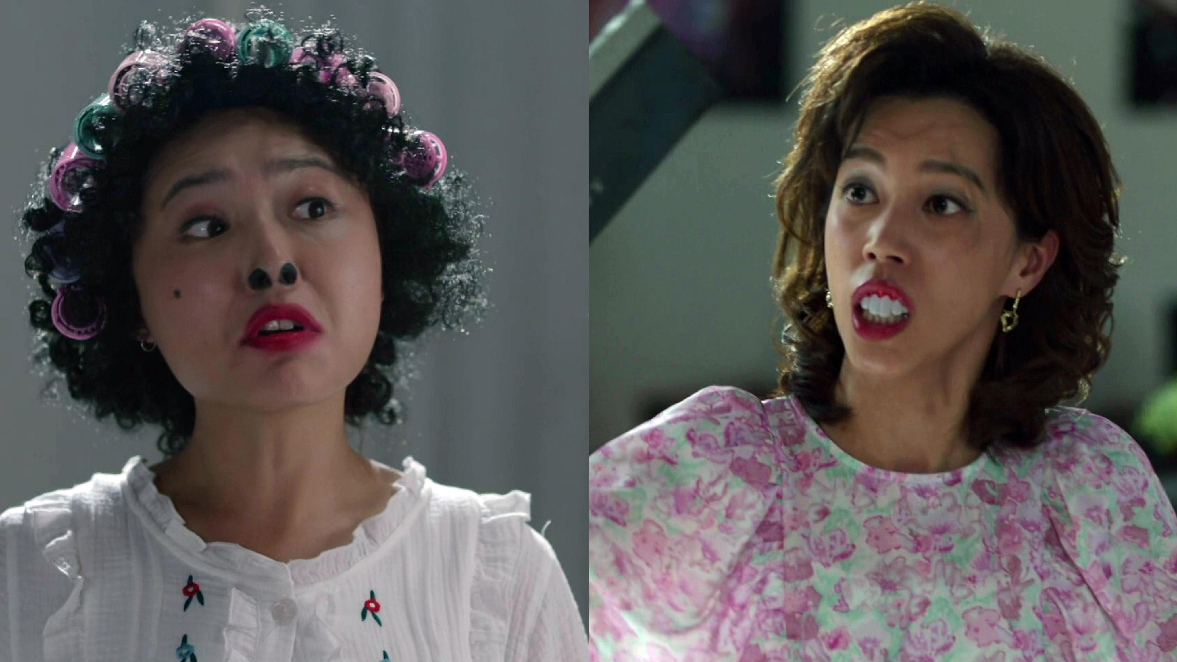 香港人在北京｜傅嘉莉戴假牙神還原《食神》莫文蔚 戴祖儀大鼻窿包租婆入型入格