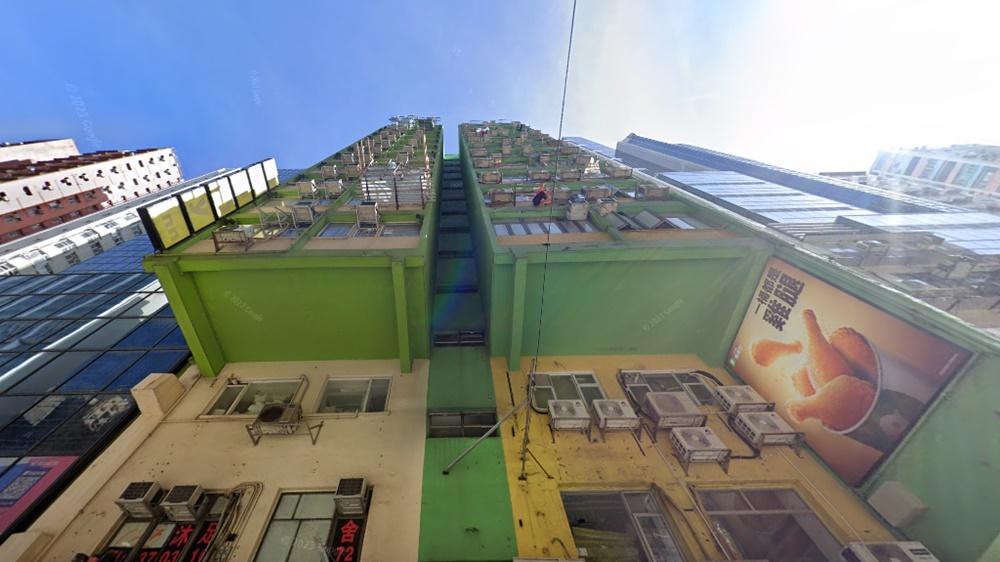 北角賓館男住客燒炭亡，警檢獲遺書。(Google Map)