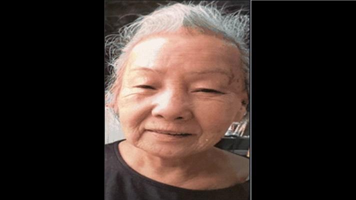 82歲女子徐愛玲離開落馬洲住所後失蹤。(警方圖片)