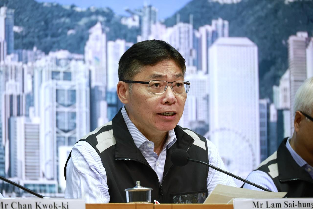 林世雄：市民應明白風暴下公共交通必然只能有限度服務。(資料圖片)