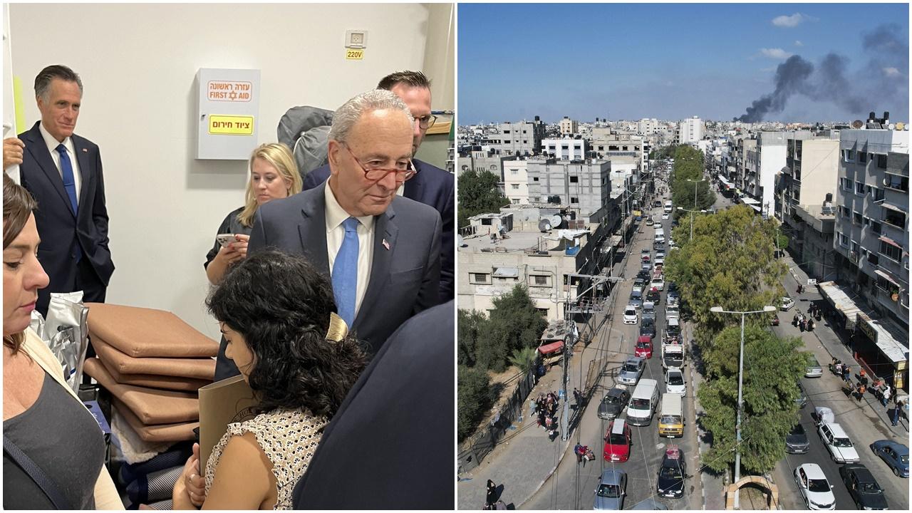 加沙南部恢復供水，美國代表團在以遭火箭炮襲擊。