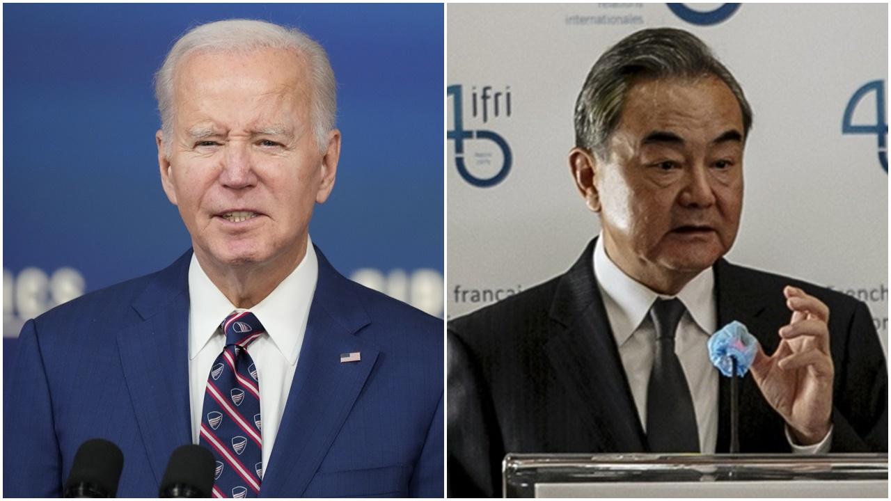 路透社：美國總統拜登明晤王毅。(資料圖片)