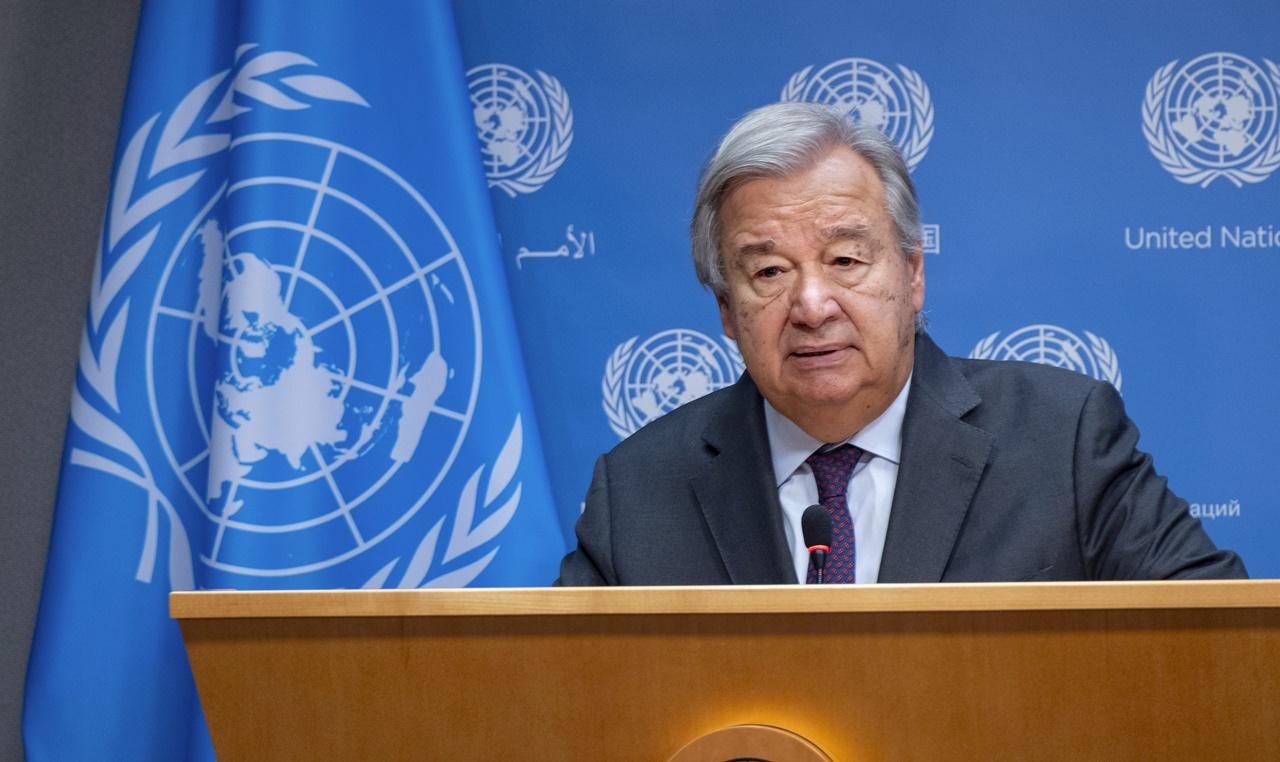 古特雷斯指哈馬斯突襲非憑空發生，以色列促辭職。(資料圖片)