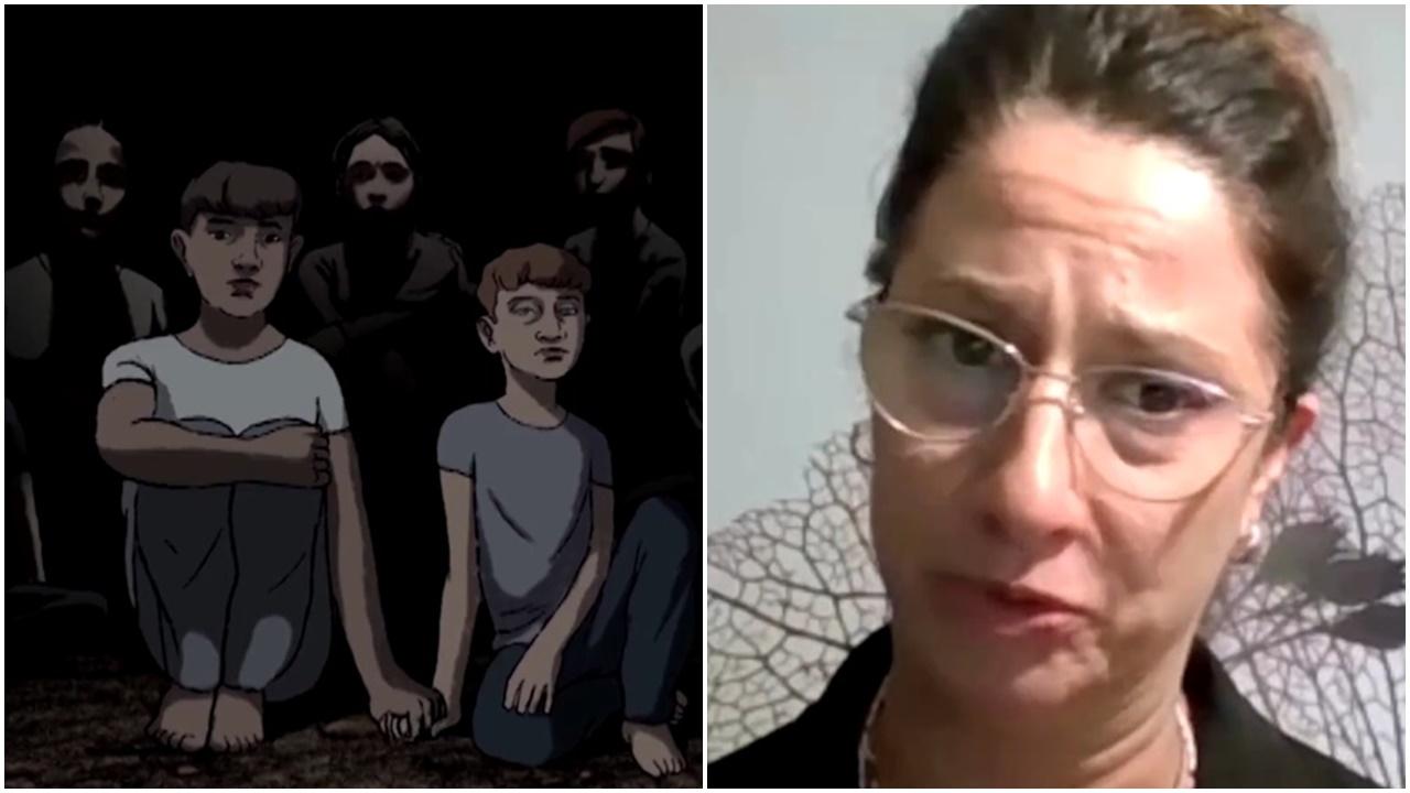 兩子被擄為人質，母親將惡夢制作動畫盼如願團聚。(X)