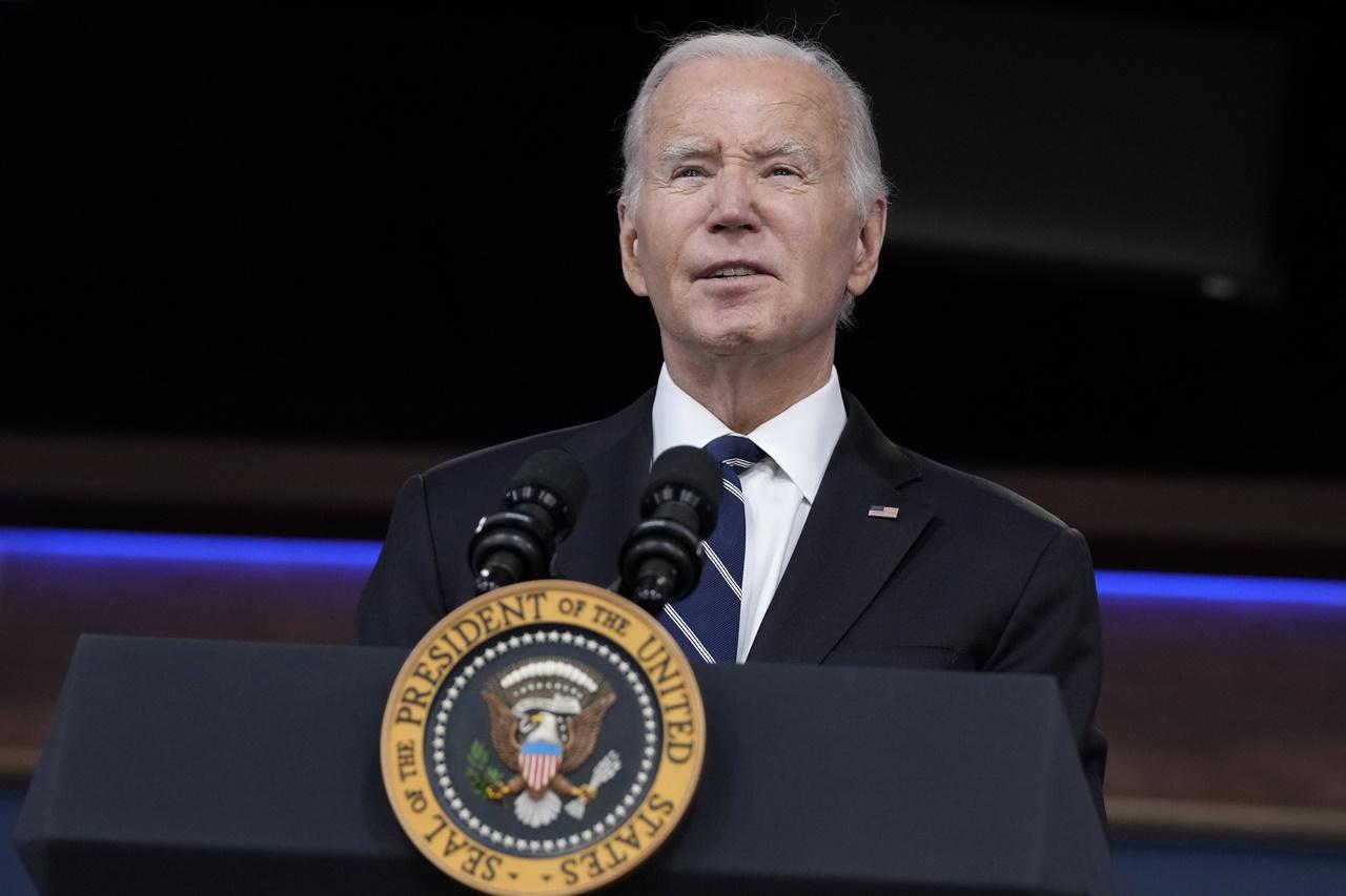 拜登證至少14名美國公民於以巴衝突中喪生，讉責哈馬斯突襲邪惡，布林肯啟程赴以國。(AP)