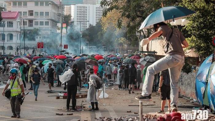 理大衝突｜理大外圍暴動案　10人判監46至49個月