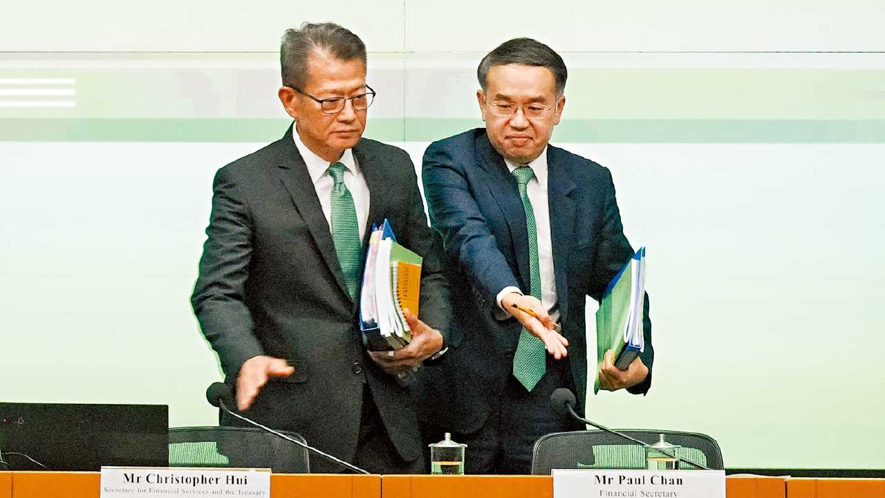 籲毋須執著某一年盈餘財赤 陳茂波預告今年赤字增加