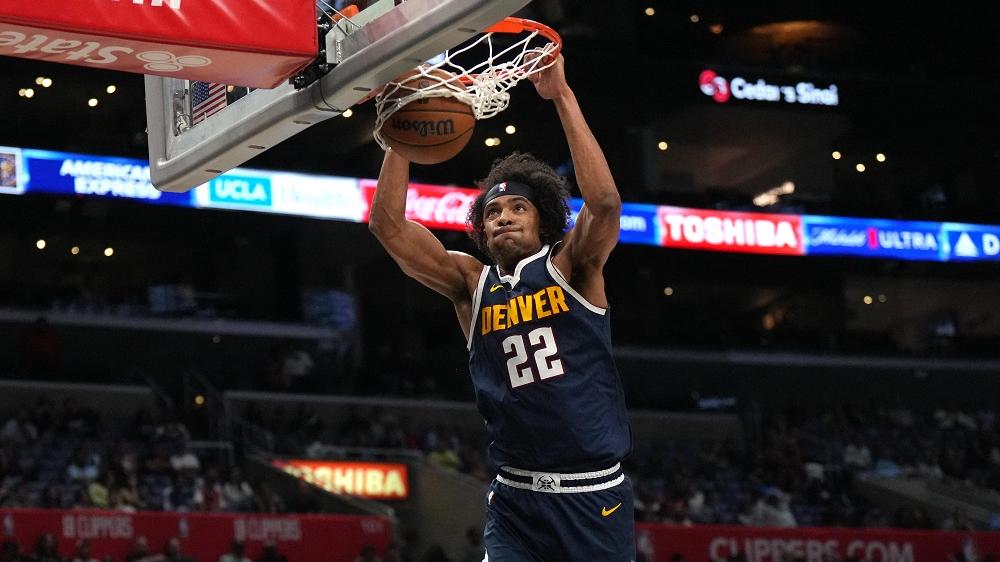 上屆NBA冠軍的丹佛金塊，首戰會對湖人。(路透社)