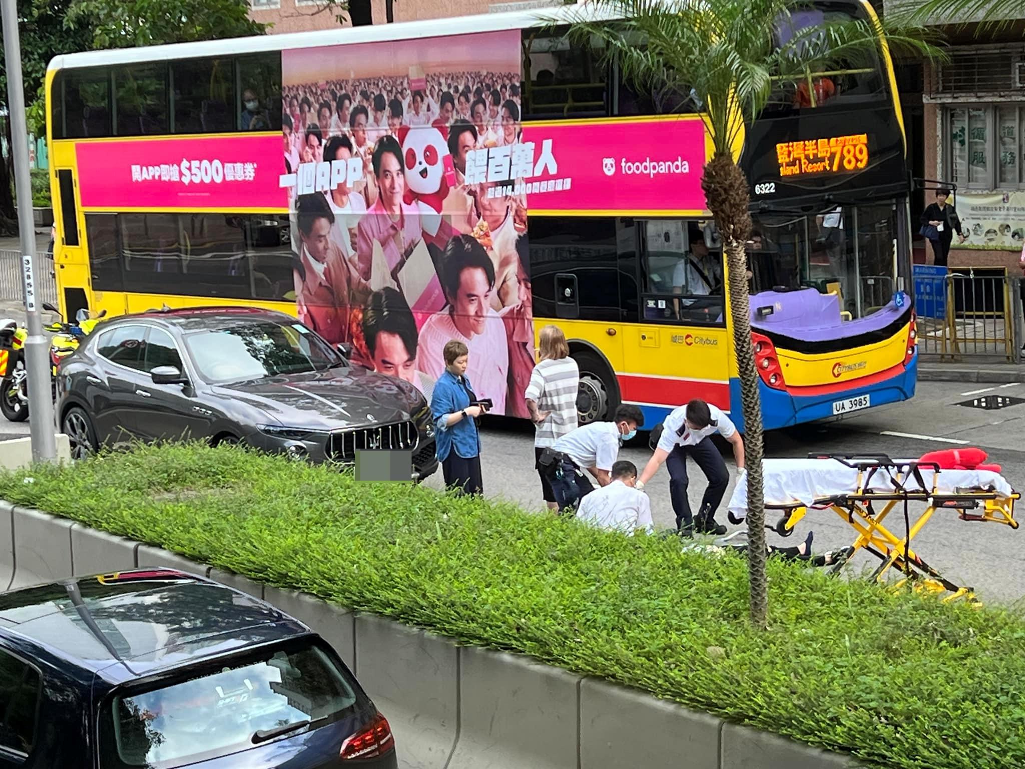 柴灣55歲婦人遭瑪莎拉蒂撞倒　頭及手腳受傷送院