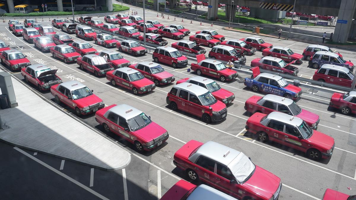 有的士司機表示，起初不明白乘客所指的「跟A41去大圍」為何。(資料圖片／陳奕釗攝)